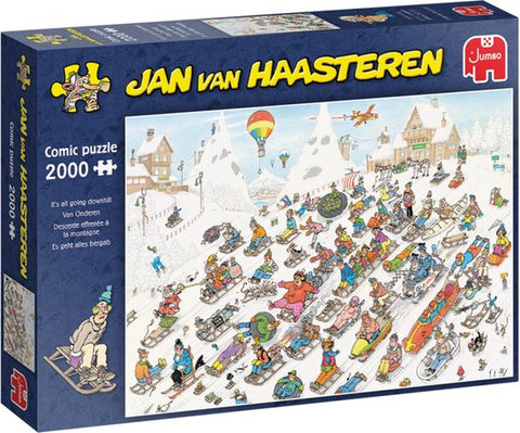 Jan van Haasteren Van Onderen puzzel - 2000 st